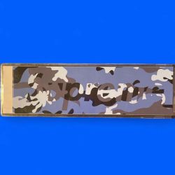 Supreme  blue Camo Box Logo Sticker