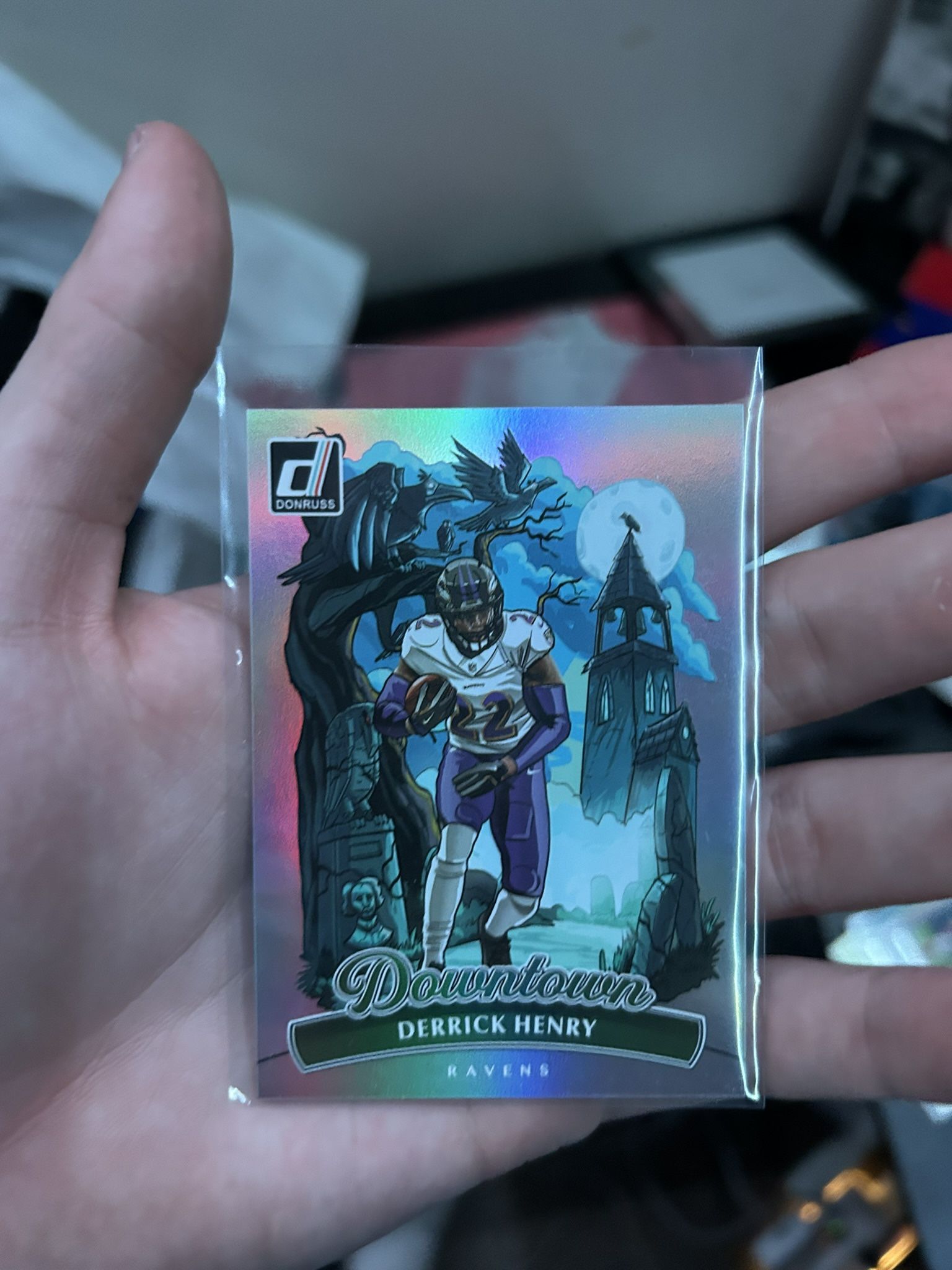 Derrick Henry 2025 Donruss Downtown No.3 Mint Condition!