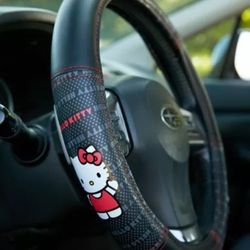 Hello Kitty Steering Wheel Cover