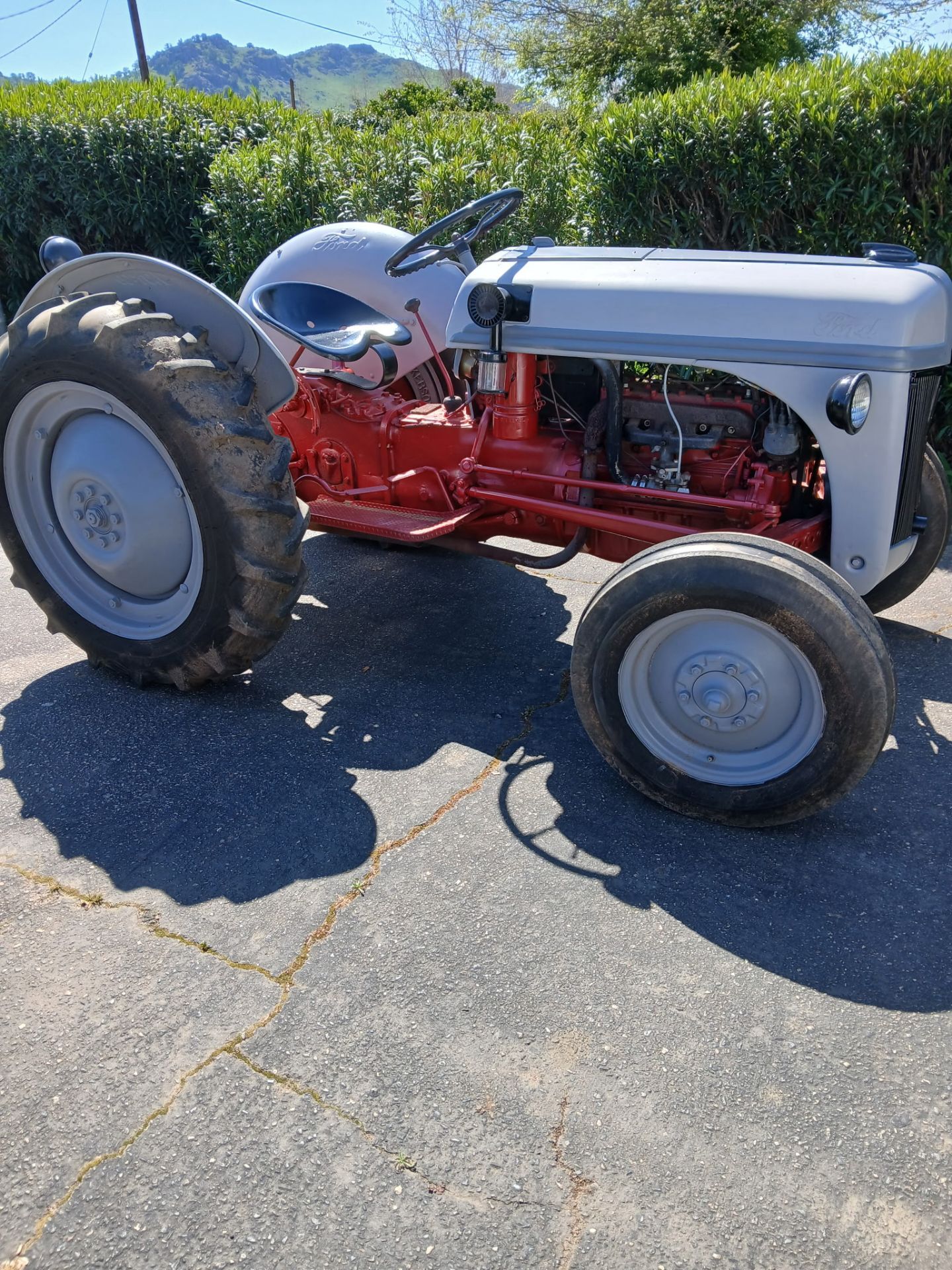 1950s gas powered tractor