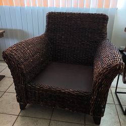 Large Wicker Chair