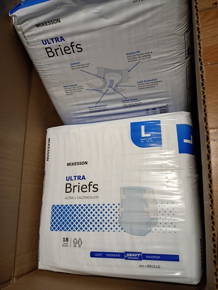 McKesson Ultra Brief Adult Diapers