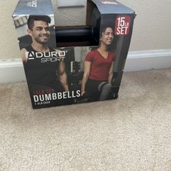 Set Of Two Dumbbells Brand New Never Open The Box 