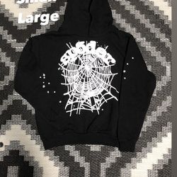 Spider Hoodie Sizes Available S And L