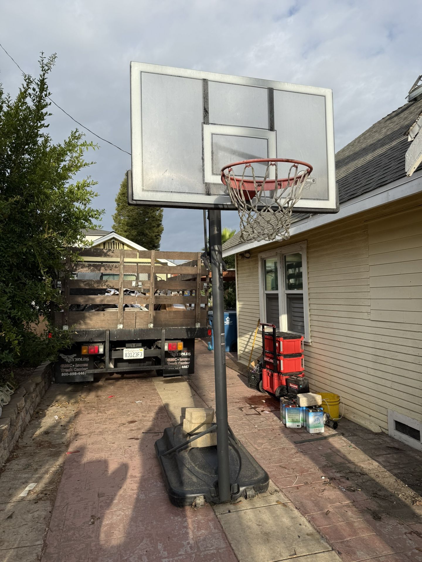 Lifetime 10’ H Adjustable Portable Basketball Hoop
