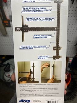 Kreg Cabinet Hardware Jig Pro. Two sets