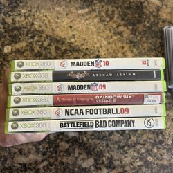 Xbox 360 Lot Of 19 Video Games In Great Condition 