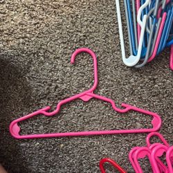 Pink Kids Hangers 