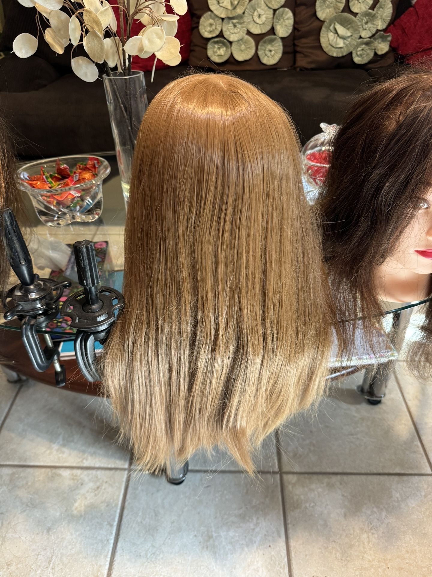 3 Dolly Head Hair All Of Them In Good Conditions