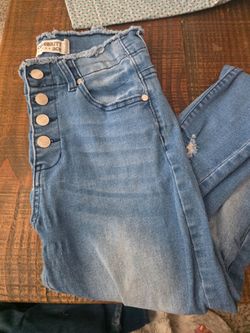Celebrity Ace High-Rise Button-Fly Jeans Size 5/27