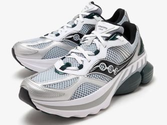 Saucony GRID NXT - Silver/Green - Size 12 Men's - S70797-9
