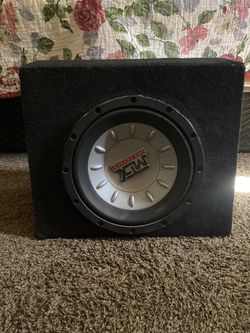 MTX Terminator 10 in SubWoofer