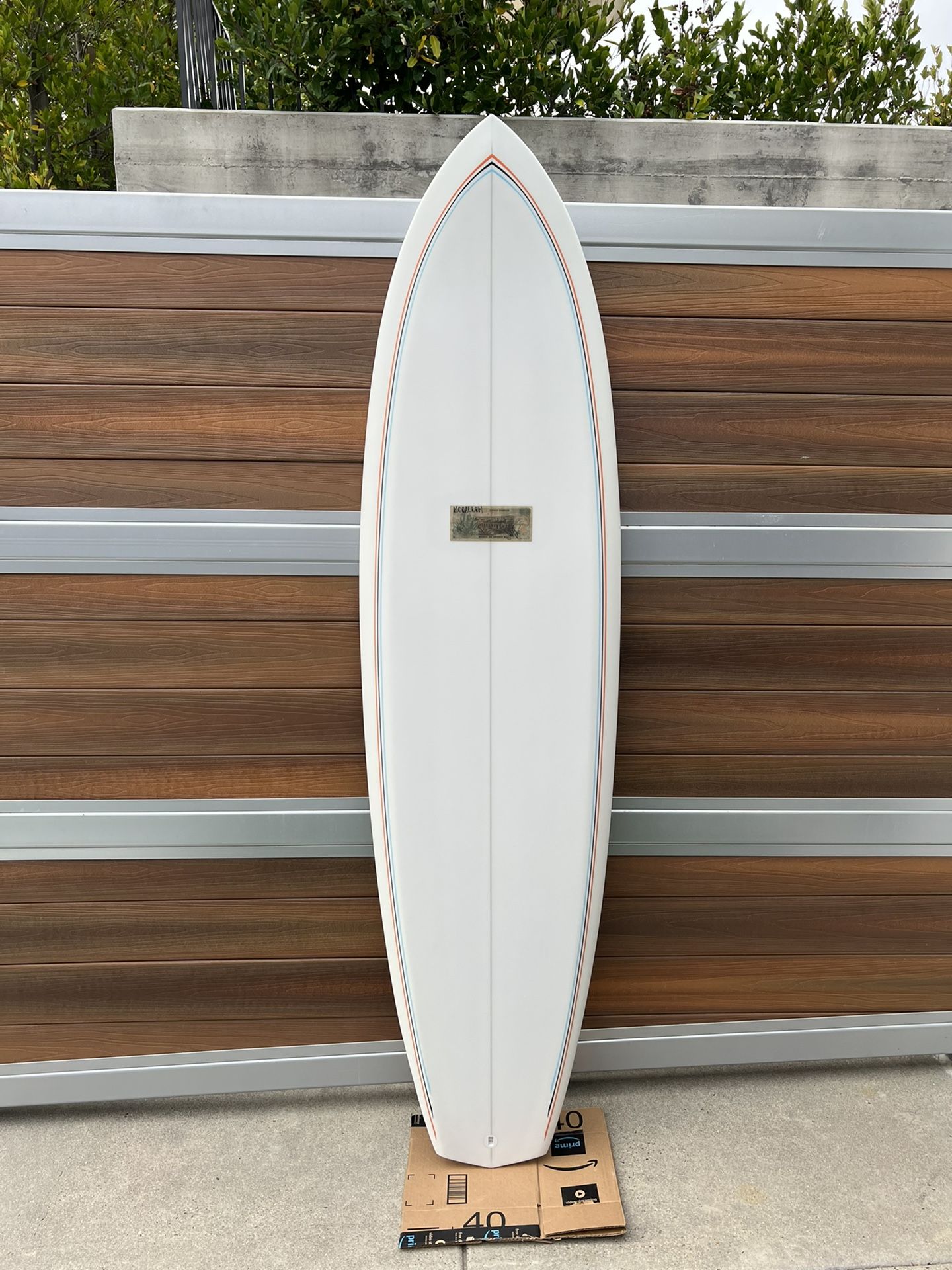 McCallum 6’6 Twin Fin PDX Surfboard