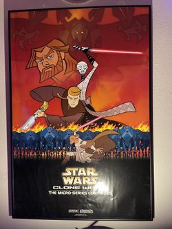 Clone Wars Lucasfilms Poster