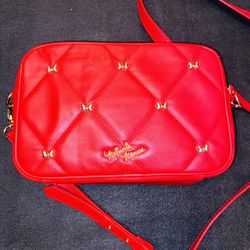 Women’s Disney Minnie Mouse Red Crossbody Bag ( Handbag / Purse )