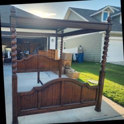 Complete Bedroom Set Real Solid Wood