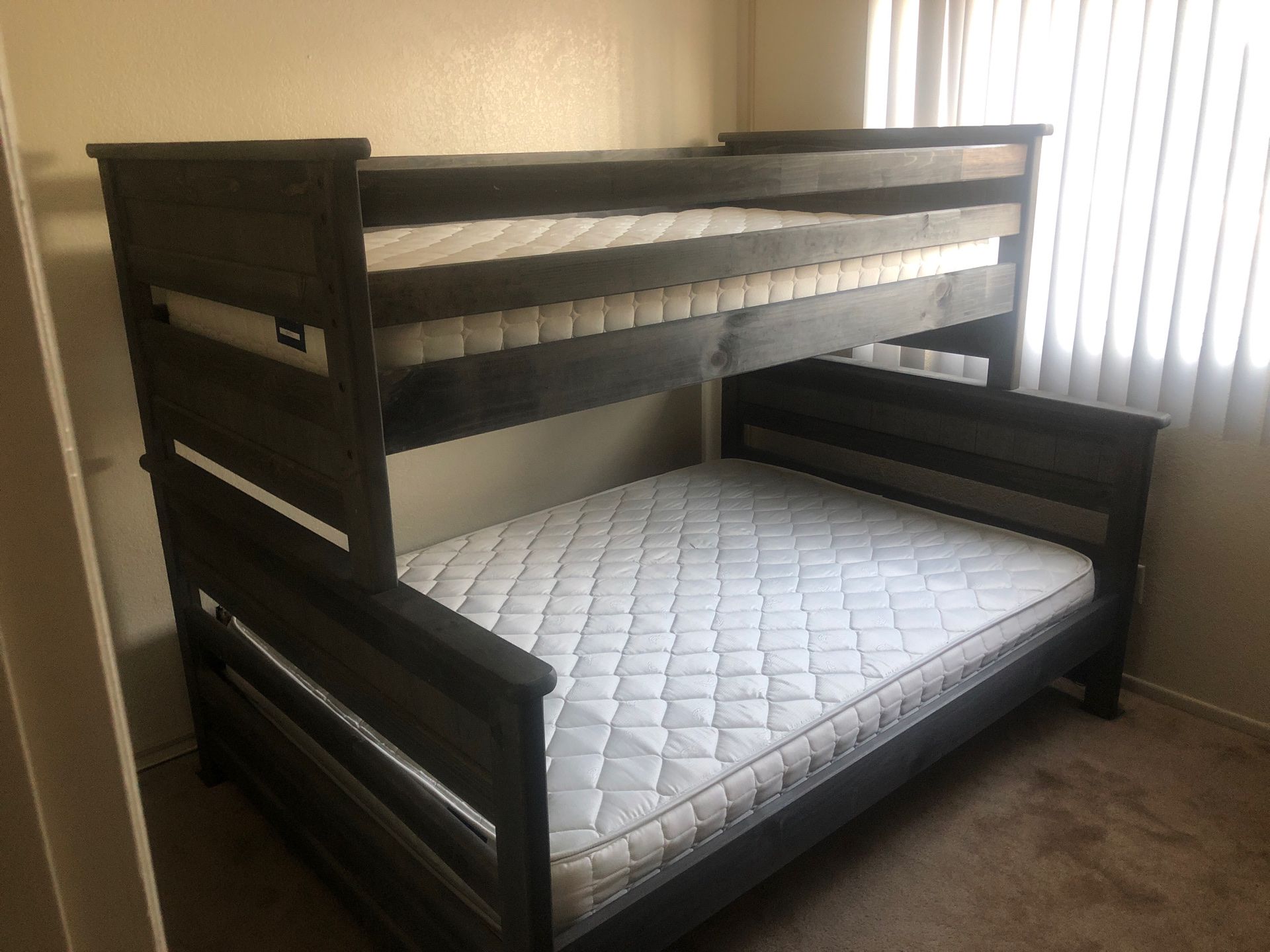 Bunk beds bought at living spaces