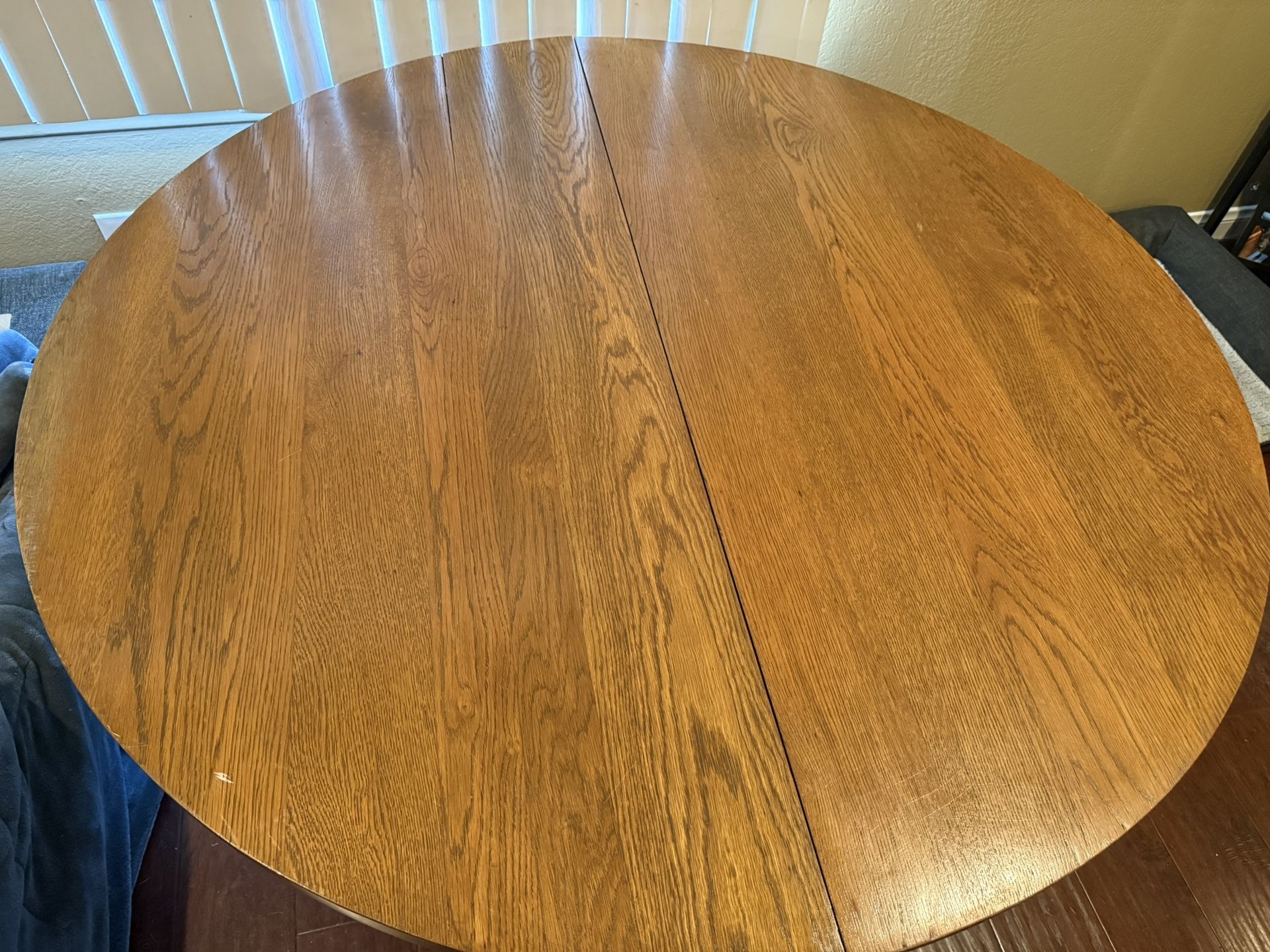 Antique Oak Dinner Table 