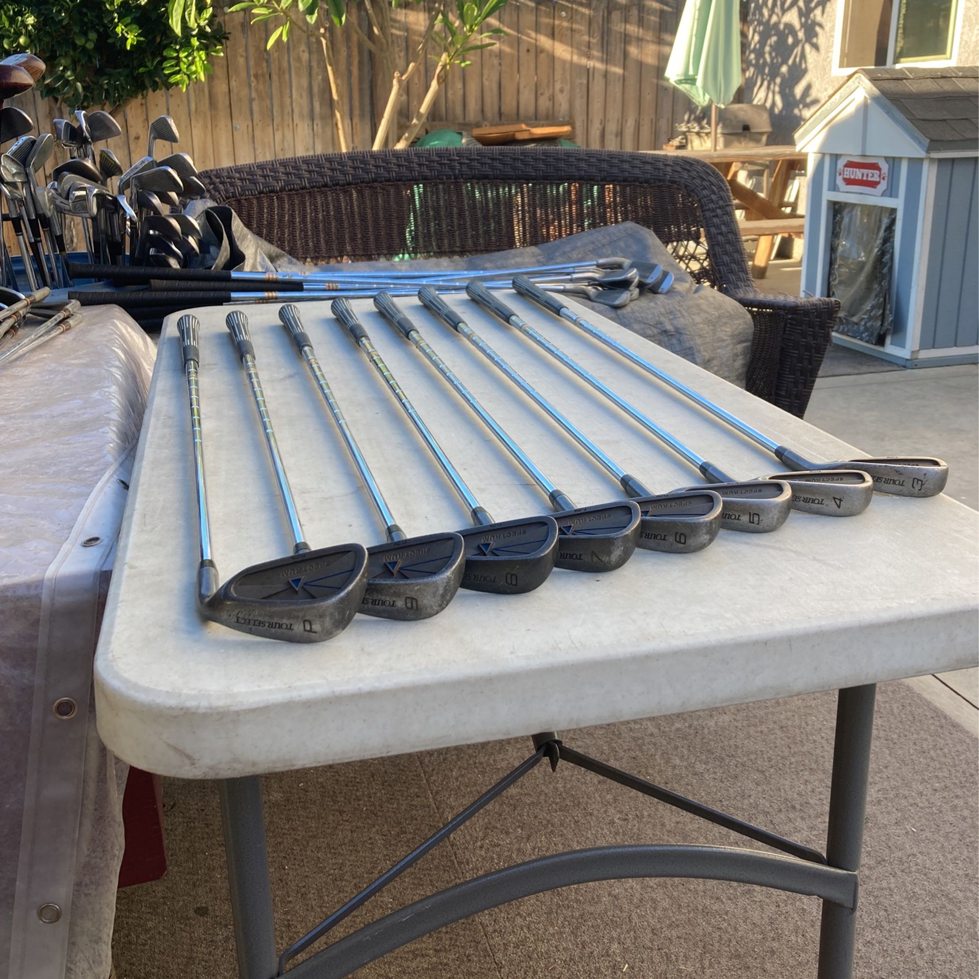 Golf Clubs Tour Select Irons 3-pw. Excellent. $40