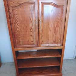 Oak Entertainment Center