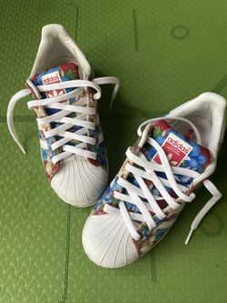Adidas Superstar Flowered sneakers La Marque Aux 3 Bandes