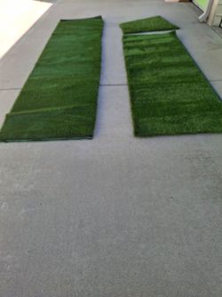 Artificial grass remnant