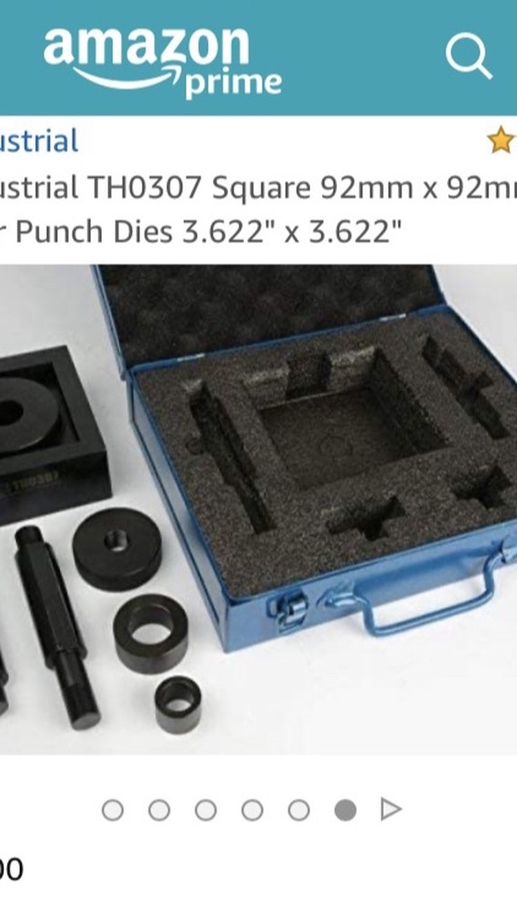 NEW Industrial hole punch