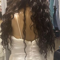 Wedding dress   Small /medium size