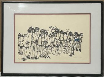 Yanni Posnakoff  Print Numbered And Signed