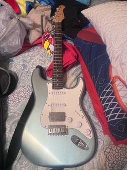 6 string electric guitar