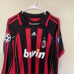 Soccer Ronaldo Ac Milan Home Kit  Size L