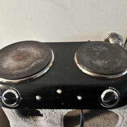 2 Hot Plate With 2 Burners 