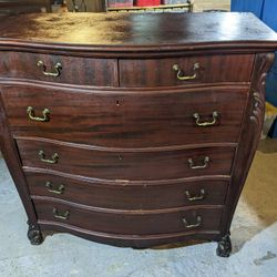 Vintage Antique Berkey and Gay Chest of Drawers Dresser