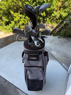 Complete Golf Club Set + Great Divider Golf Bag