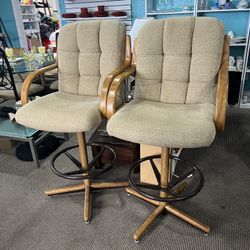 Chromcraft Swivel Bar Stools 