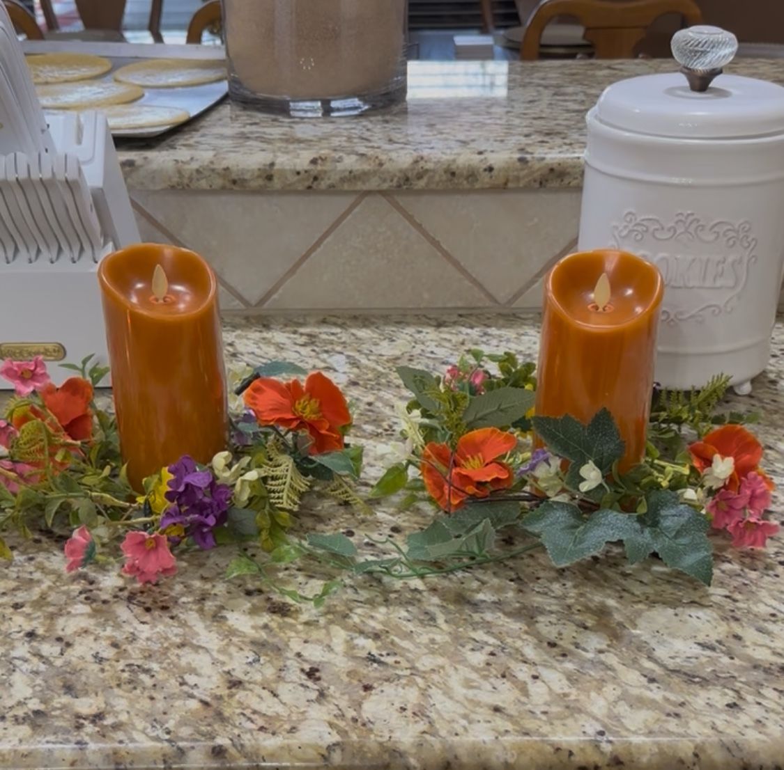Candle ring -candle not included-2 rings $24.00