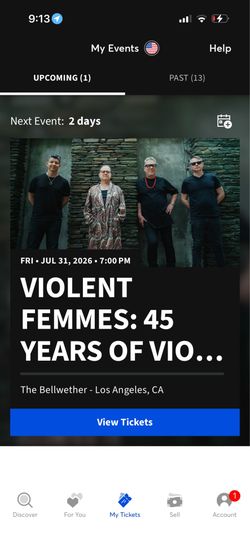 Violent Femmes tickets Friday 7/31