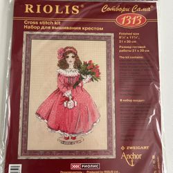RIOLIS 1313 Cross Stitch kit “ Doll Sophie”