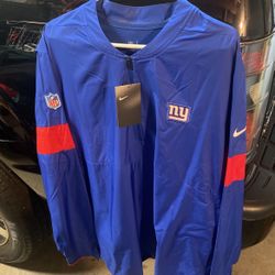New York Giants Pullover Waterproof Jacket 