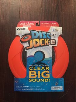 Frisbee with Music Disc Jock-e