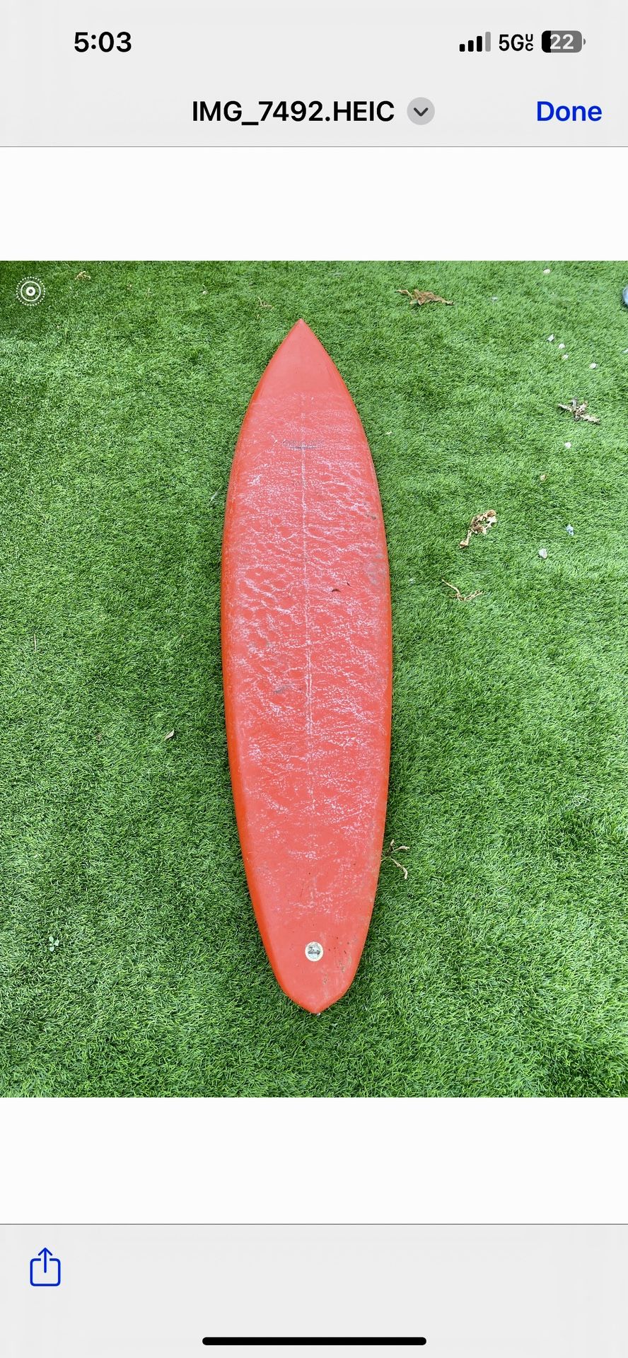 Bruce Grant/Tyler surfboards (personal) Surf History 