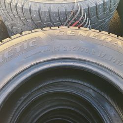Studded General  Altimax Arctic  265/70 R17 Winter Tires