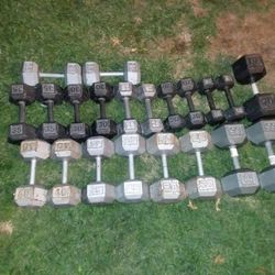 Dumbbell heaven (PRICES IN THE PHOTOS)