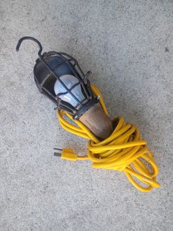 Portable Cage Work Light wi I'mth Cord