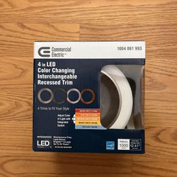 4 in LED Color Changing