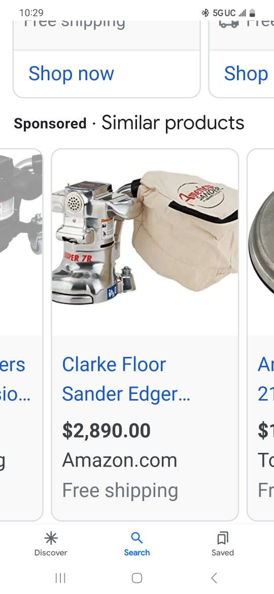 Used Clark Edger Sander