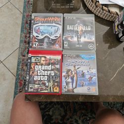 Ps3 Ganes  10 Each Or  30 For All