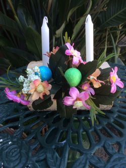 Birch Wood Candle Holder