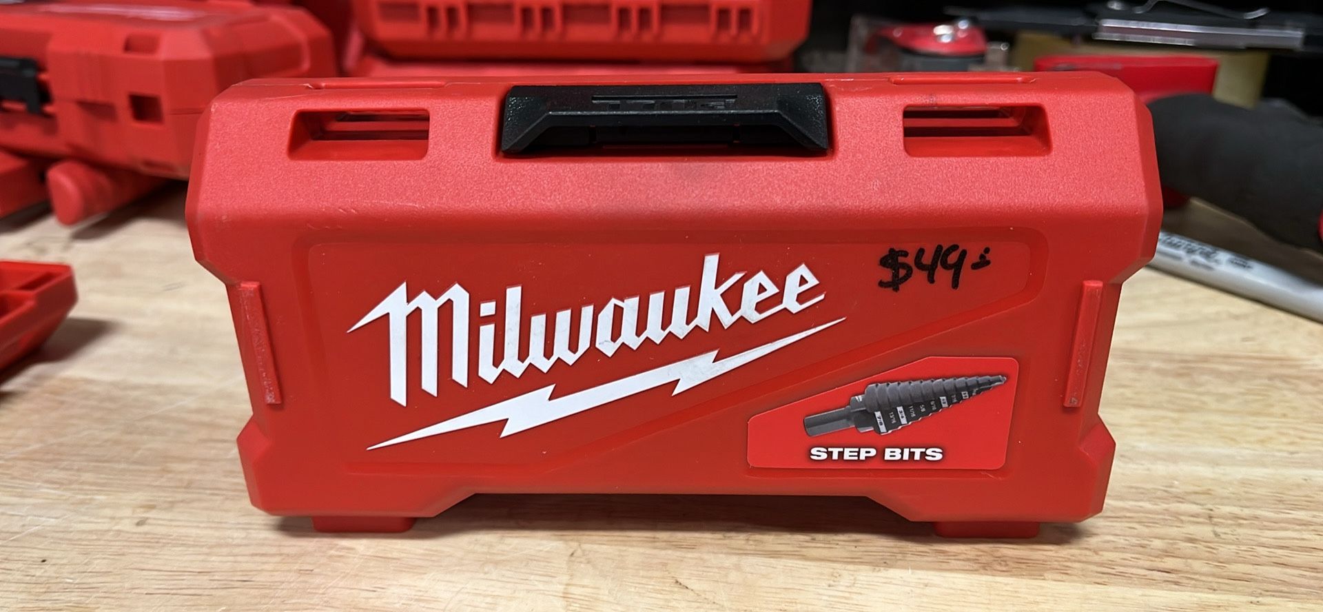 Milwaukee Black Oxide Step Drill Bit Set (10-Piece