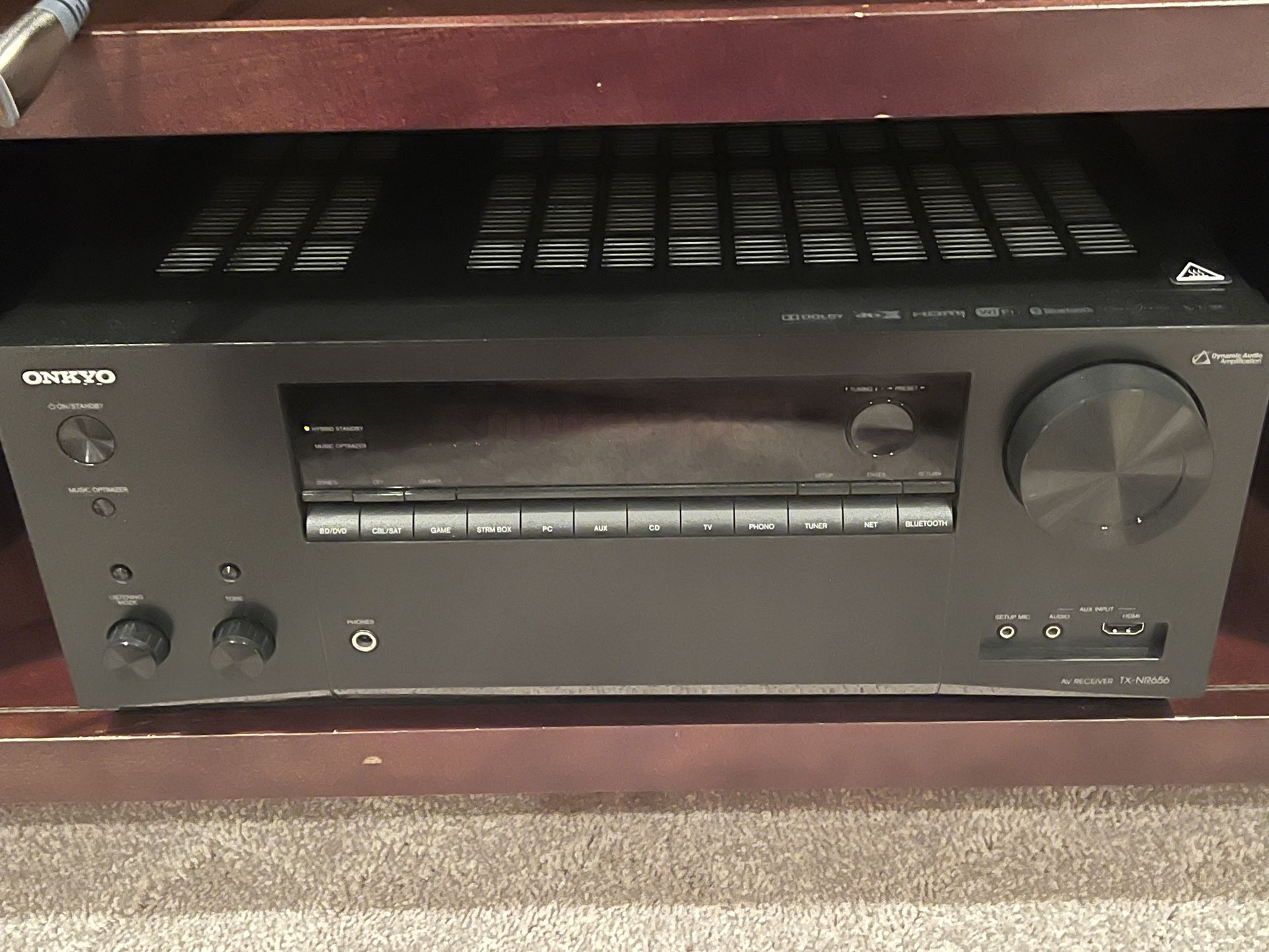 Onkyo TX-NR656 Home Theater AV Receiver 7.2-Channel